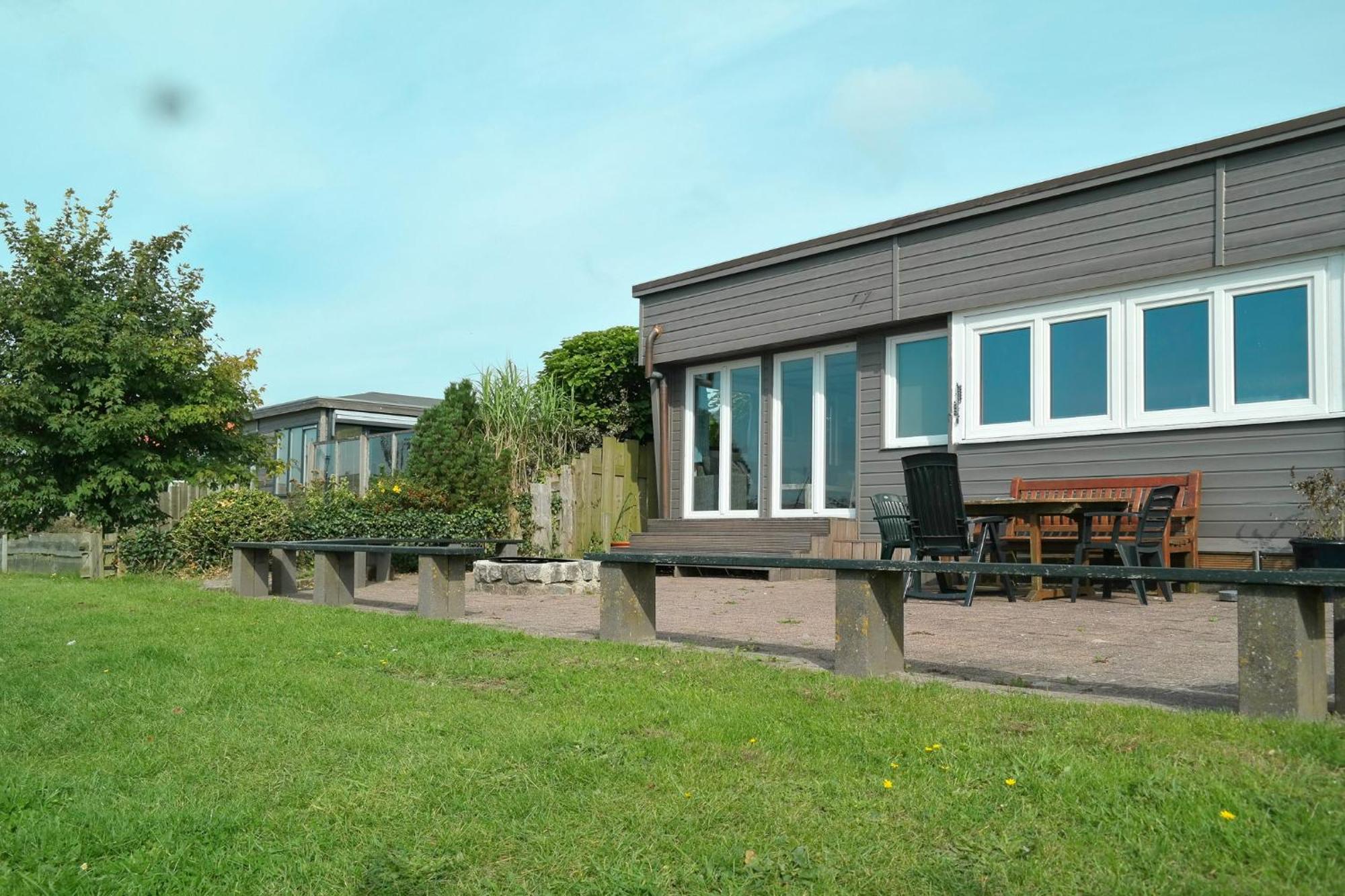 8 Pers House 'Capitein Theis' With Seaside In Front Of The Lauwersmeer Anjum 外观 照片